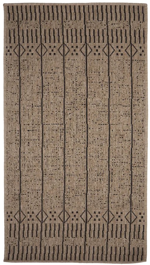 Ψάθα Avanos 9004 BLACK Royal Carpet - 80 x 150 cm
