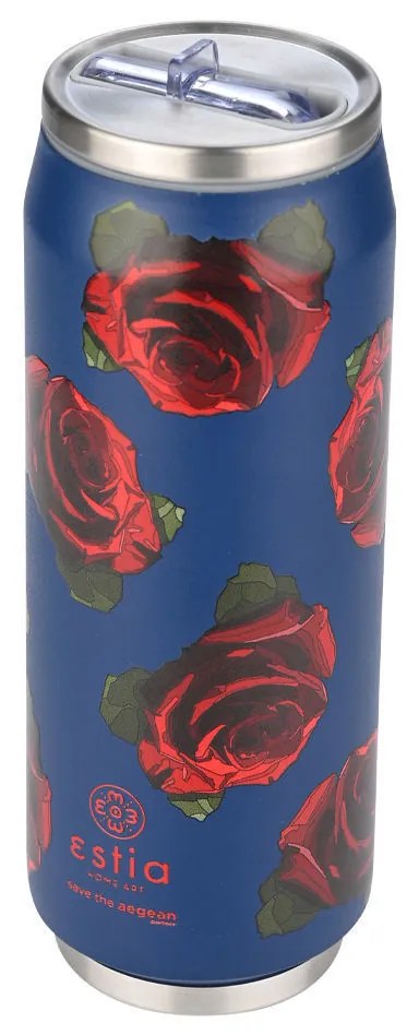 ESTIA ΘΕΡΜΟΣ TRAVEL CUP SAVE THE AEGEAN 500ml ELECTRIC ROSES