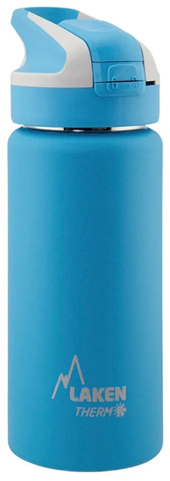 Παγούρι - Θερμός 500ml Με Καλαμάκι Laken Σιέλ