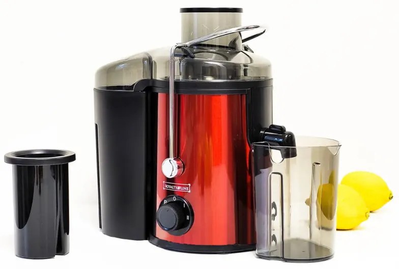 Αποχυμωτής Royalty Line PJ-19001, 700W, 2 ταχύτητες + Pulse, 0.450 ml, Ειδικό σύστημα για αποφυγή σταξίματος, Κόκκινο