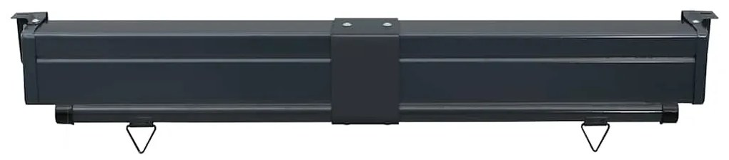 vidaXL Σκίαστρο Βεράντας Πλαϊνό Κόκκινο 125 x 250 εκ.