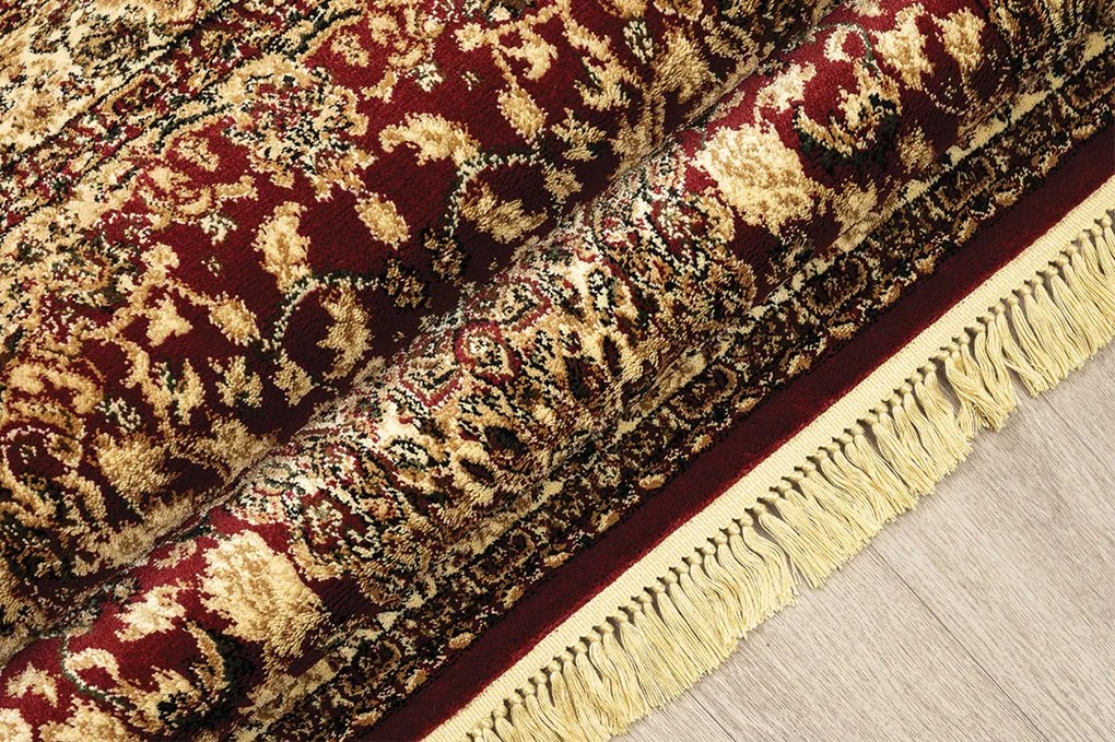 ΧΑΛΙ PERSIA 5649 BURGUNDY ΜΕ ΚΡΟΣΣΙ - 160X230  NewPlan