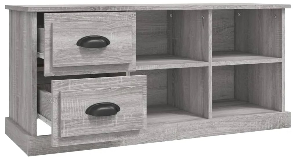 vidaXL Έπιπλο Τηλεόρασης Γκρι Sonoma 102x35,5x47,5 εκ. Επεξεργ. Ξύλο
