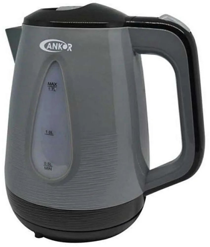 Βραστήρας 816897 2200W 1,7lt Grey-Black Ankor Steel,Plastic