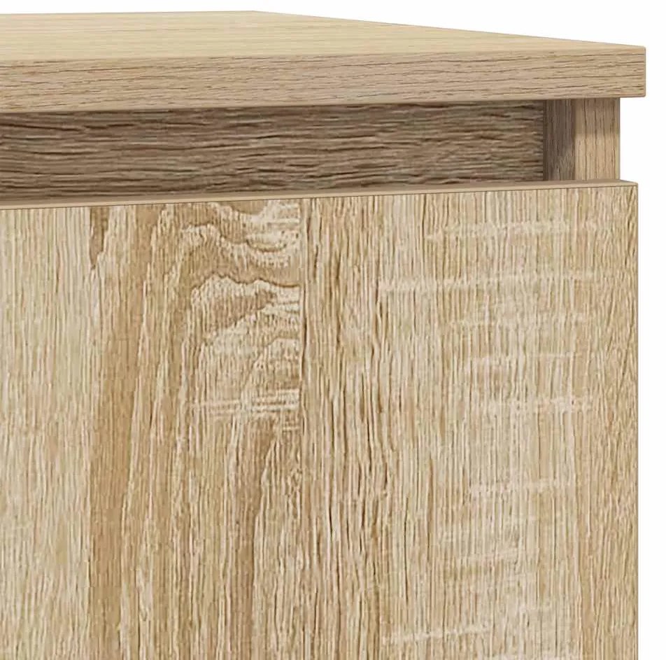 Συρταριέρα Sonoma Δρυς 57x34x76 εκ. Επεξεργασμένο Ξύλο - Καφέ