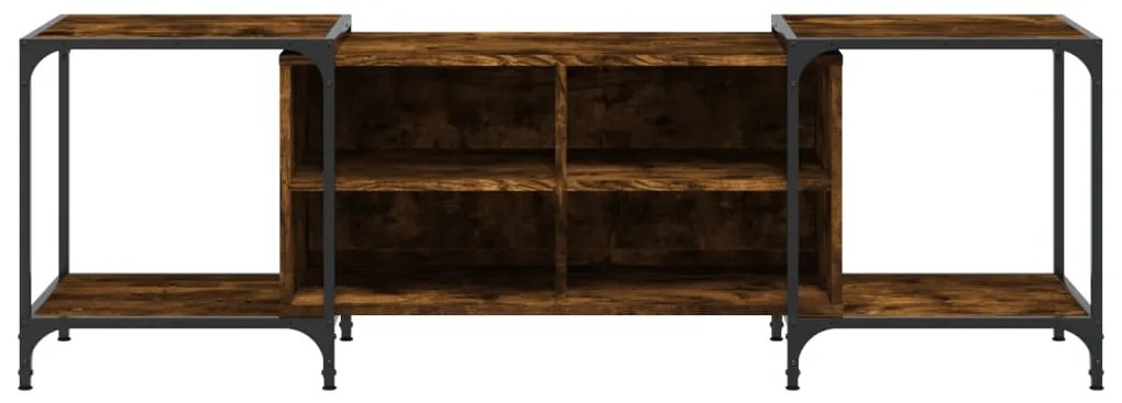 vidaXL Έπιπλο Τηλεόρασης Καπνιστή Δρυς 153 x 37 x 50 εκ. Επεξεργ. Ξύλο