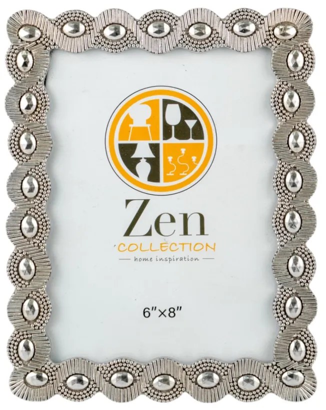 Κορνίζα Polyester Ασημί 15x20εκ. Zen Collection 25.2.50703