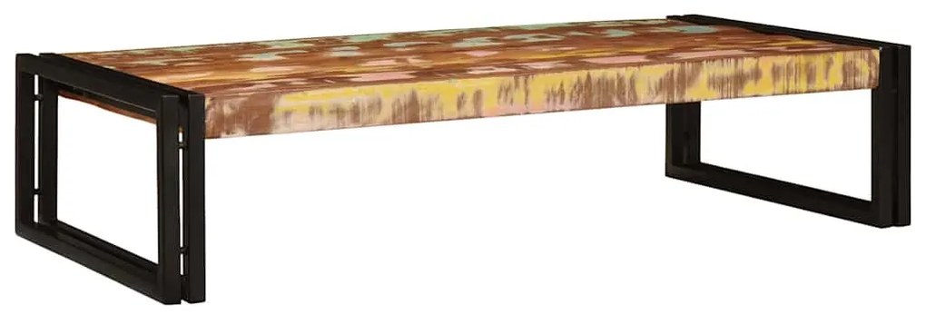 vidaXL Ράφι μπάνιου 100 x 50 x 23 εκ. Μασίφ ξύλο μάνγκο και σίδερο