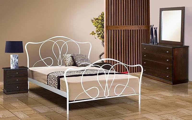 Κρεβάτι Ν55 για στρώμα 160χ200 υπέρδιπλο με επιλογές χρωμάτων