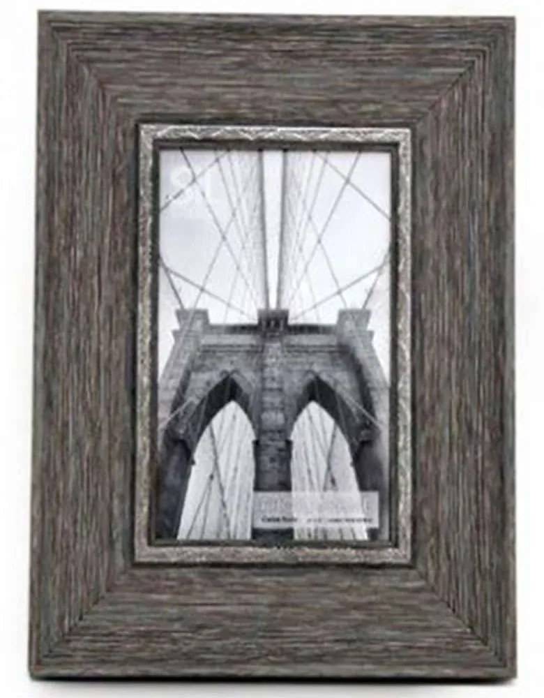 Κορνίζα 014.PH2255 10x15cm Grey Wood