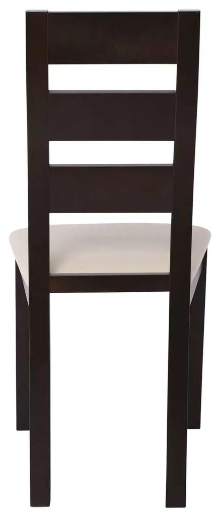 Καρέκλα Miler Οξυά Σκ.Καρυδί 45x52x97cm (Σετ 2 ΤΕΜ)