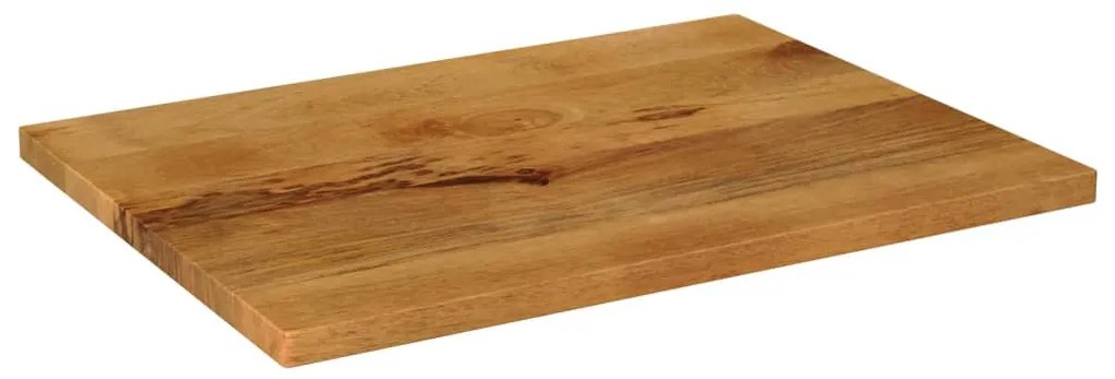 vidaXL Επιφάνεια Τραπεζιού Ορθογώνια 80x60x3,8 εκ. Μασίφ Ξύλο Μάνγκο