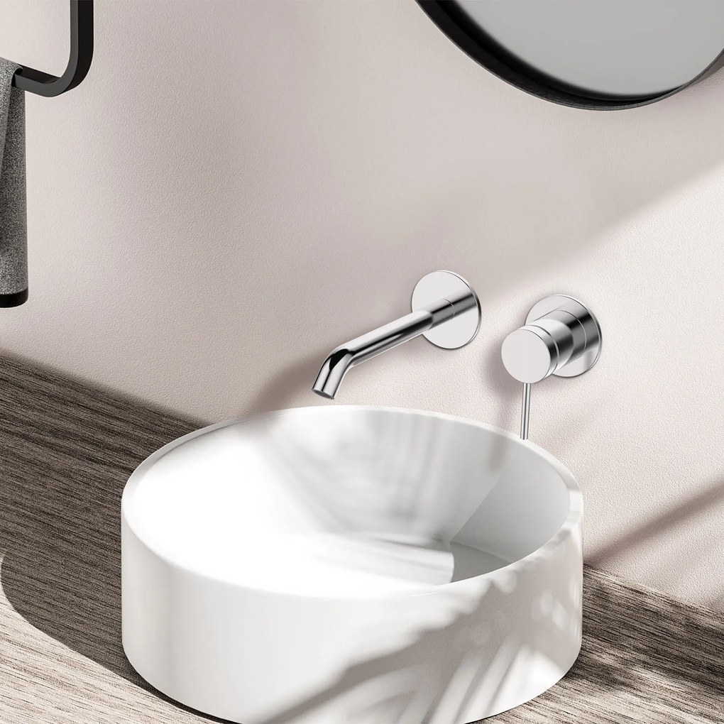 KARAG  JOAN Μπαταρία νιπτήρος εντοιχισμού JOAN Cromo 24686-425A KARAG KARAG-5206836665788
