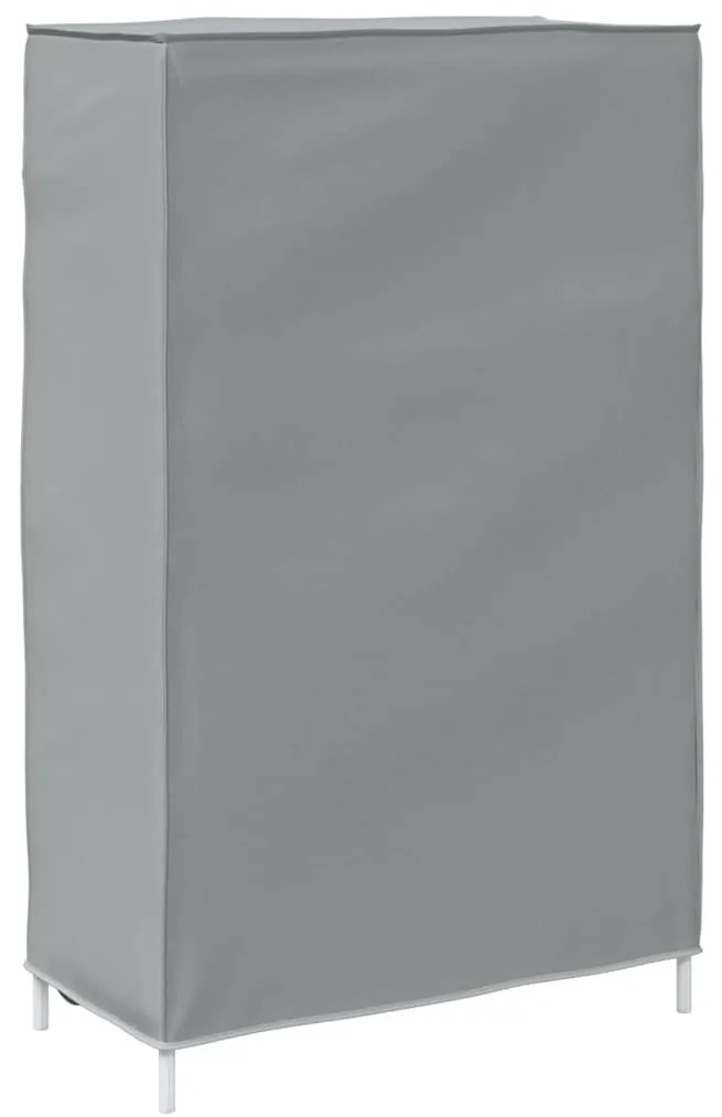 ντουλάπι παπουτσιών Γκρι 60,5x30x97 cm Μη υφασμένο ύφασμα - Γκρι