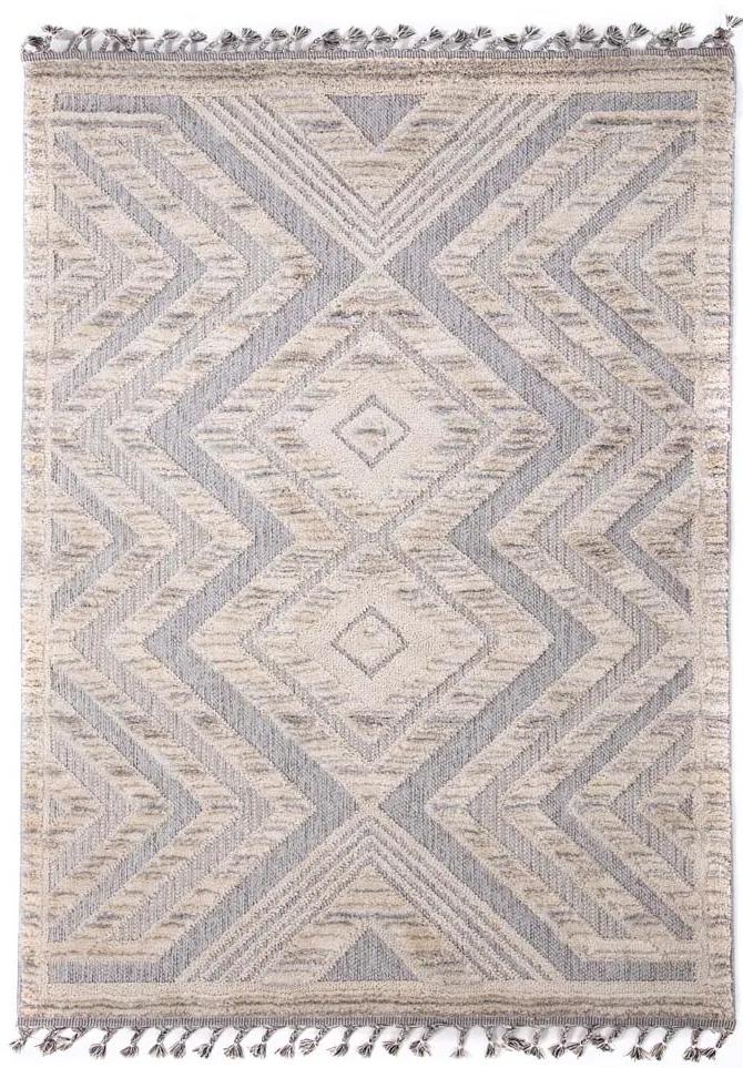 Χαλί La Casa 723A WHITE L.GRAY Royal Carpet - 133 x 190 cm - 11LAC723A.133190