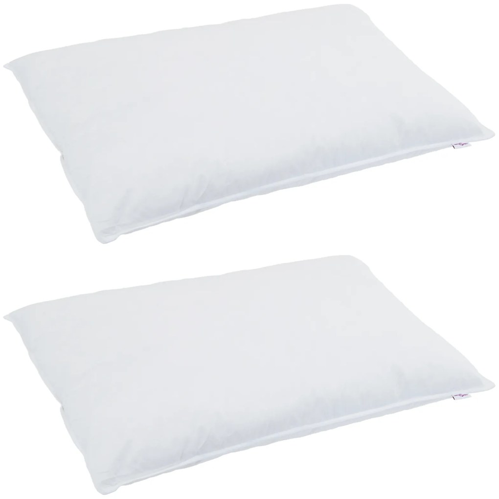 vidaXL Πάπλωμα Άλλο 3 pcs Λευκό 200 x 200 cm Πούπουλο