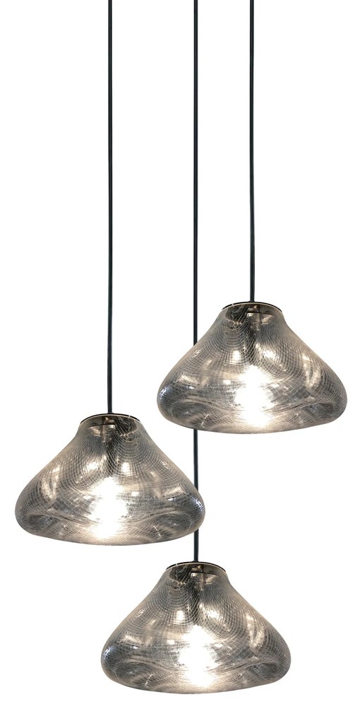 WS1420-3 CLOUD PENDANT GLASS+