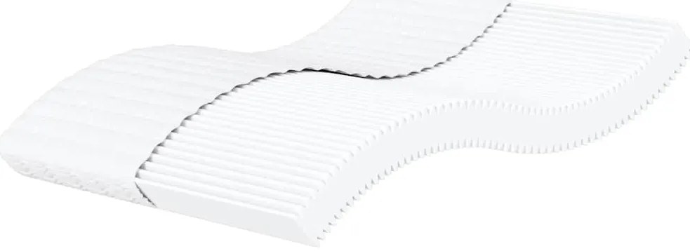 vidaXL Στρώμα Αφρού Σκληρότητα H2 H3 Λευκό 200x220 εκ.
