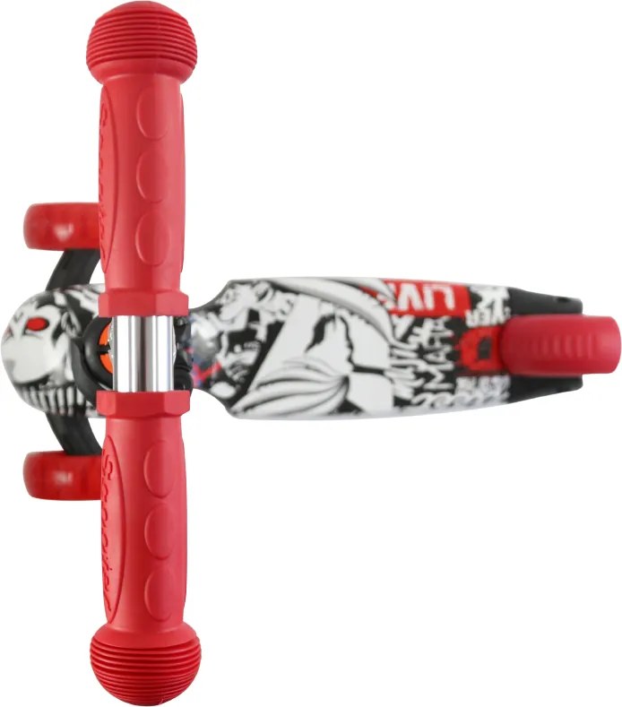 SCOOTER DRAXTER BLACK GRAFFITI