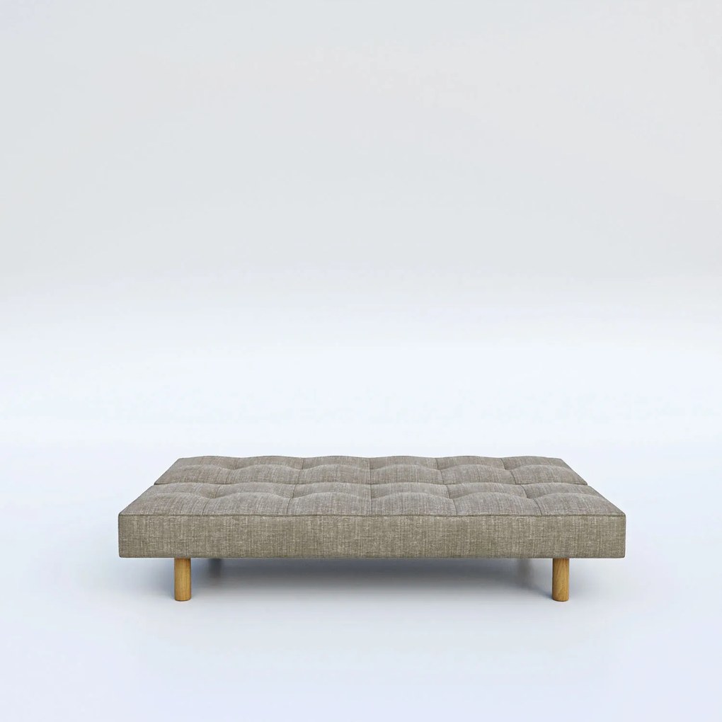 ΚΑΝΑΠΕΣ ΚΡΕΒΑΤΙ HERMES ΤΡΙΘΕΣΙΟΣ ΜΠΕΖ 180X95X82CM