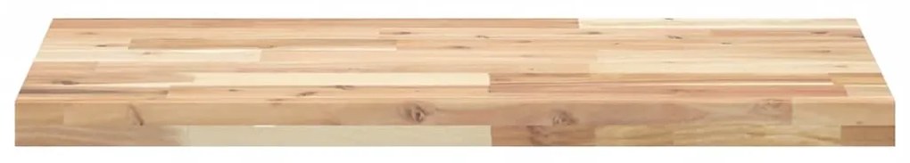 vidaXL Ράφια Κρεμαστά 2 Τεμ. 100x40x4εκ Ακατέργαστο Μασίφ Ξύλο Ακακίας