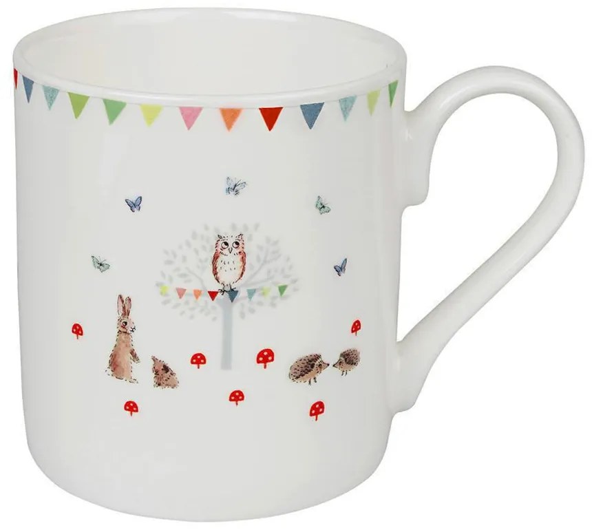 ΚΟΥΠΑ ΠΟΡΣΕΛΑΝΗΣ FINE BONE CHINA 275ml SOPHIE ALLPORT - WOODLAND PARTY (SOLO)