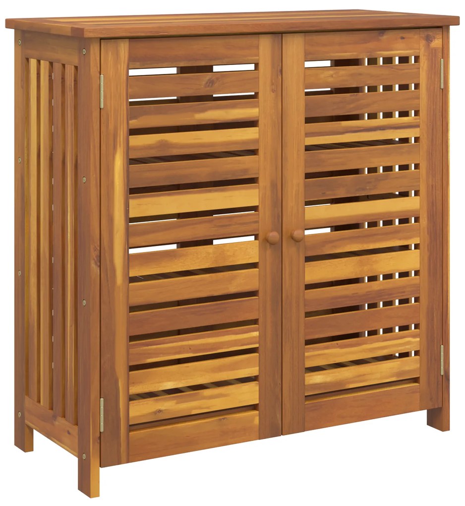 vidaXL Ντουλάπι Κήπου Καστανό 78 x 36.5 x 78cm Καμπούντα ξύλο ακακίας