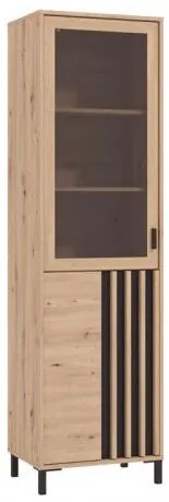 ΒΙΤΡΙΝΑ LAVAL 1K VS1 193 ARTISAN ΟΑΚ/ΜΑΥΡΟ 55x40x193εκ 11014534