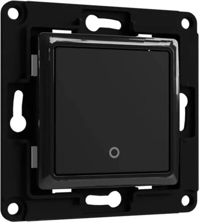 Shelly wall switch 1 button (Black)