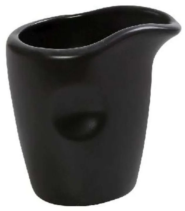 Σαλτσιέρα Terra Matt TLM152K6 100ml 7,5x8x6cm Black Espiel Porcelain