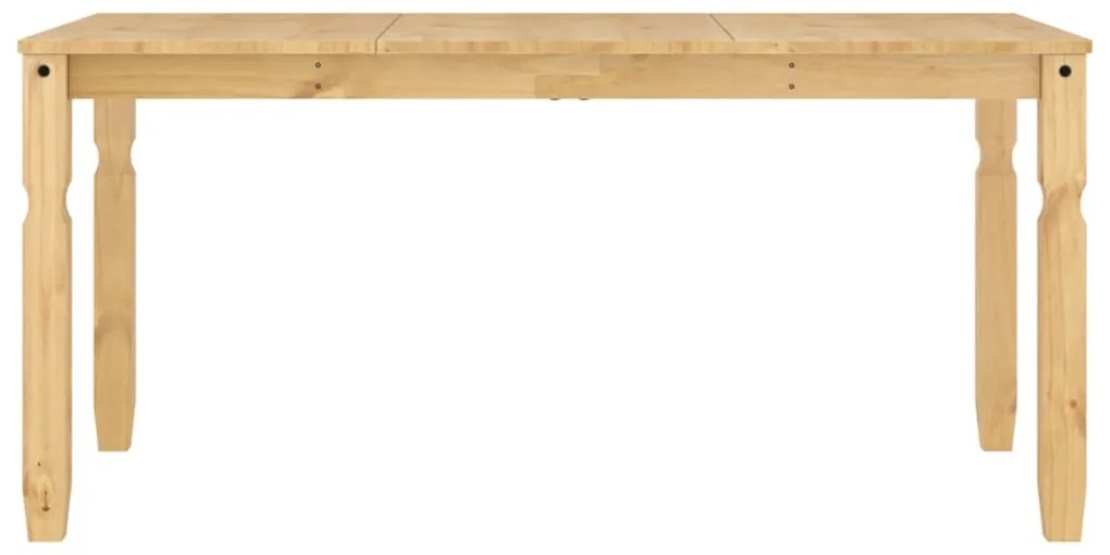 vidaXL Τραπεζαρία Corona 160 x 80 x 75 εκ. από Μασίφ Ξύλο Πεύκου