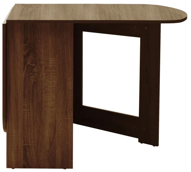 Τραπέζι Nadine pakoworld πολυμορφικό-επεκτεινόμενο wenge 160x80x76.5εκ - 049-000091