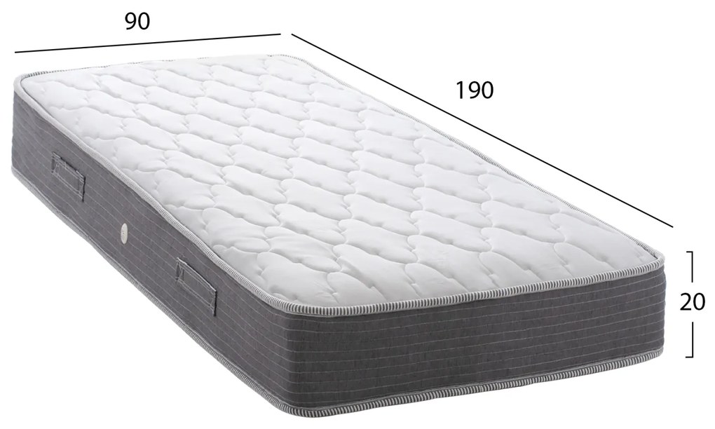 ΣΤΡΩΜΑ DREAMTOPIA ΣΕΙΡΑ LULLABY HM655.90 BONNELL SPRING 90x190 εκ. - 0597834 - HM655.90