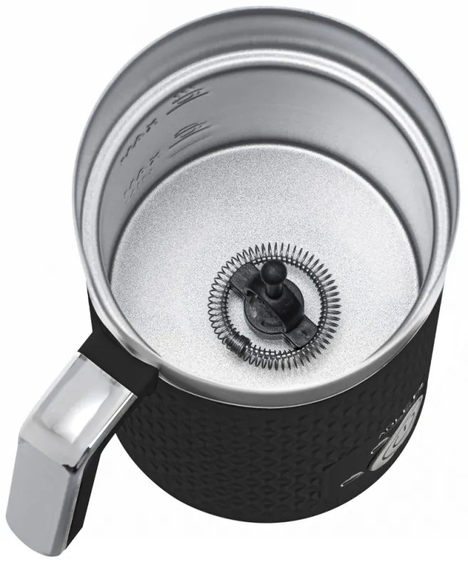 Αφροποιητής γάλακτος Adler AD 4494B, 500W, 300 ml, Αντικολλητική επίστρωση, Μαύρο