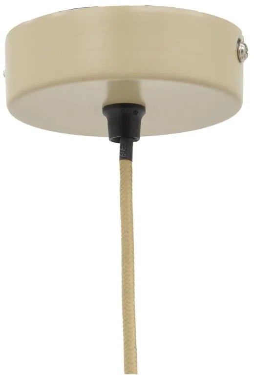 Φωτιστικό οροφής Lozir Inart E27 φυσικό Φ60x110εκ 50x50x30 εκ.