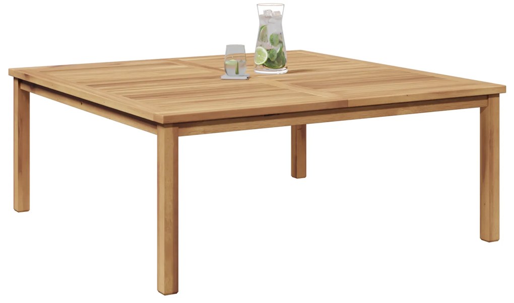 vidaXL Τραπεζάκι σαλονιού Καφέ 110 x 110 x 45 cm Μασίφ ξύλο teak