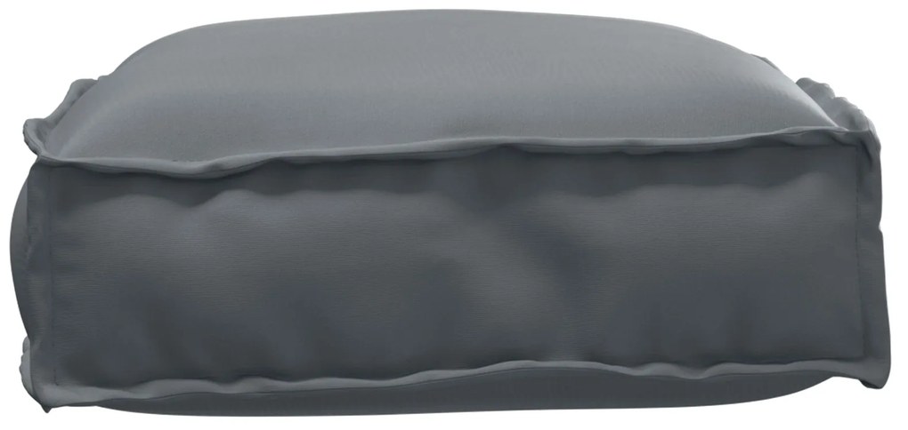 vidaXL Μαξιλάρι Παλέτας για Καθίσμα Ανθρακί 60x40x8 εκ Υφασμα Oxford