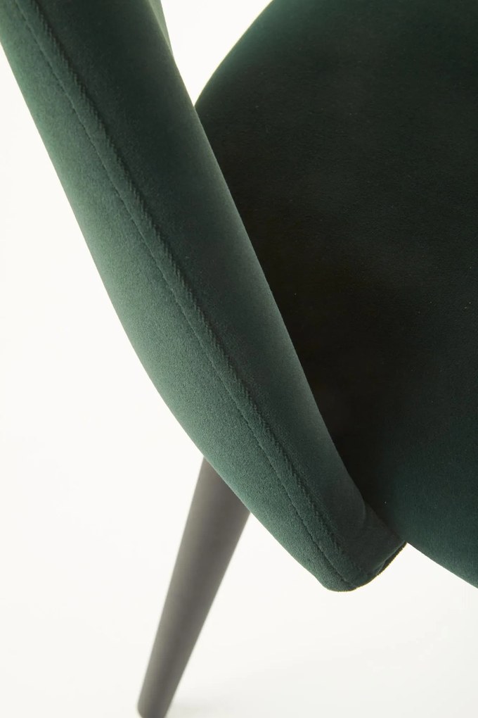 K384 chair, color: dark green DIOMMI V-CH-K/384-KR-C.ZIELONY