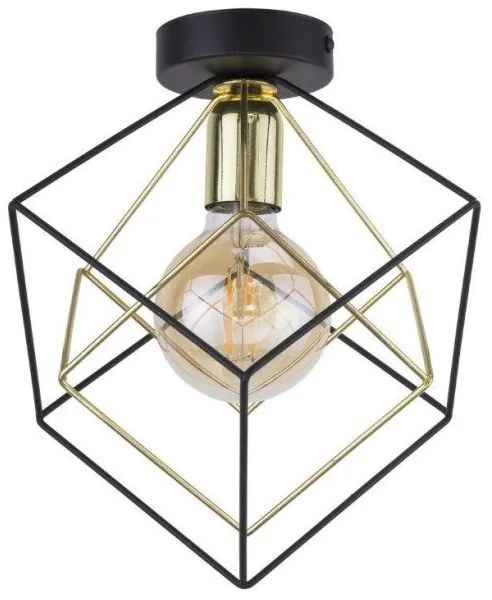 Φωτιστικό Οροφής ALAMBRE 2702 μαύρο χρυσό TK Lighting-2702-Μαύρο-Χρυσό 2702