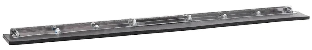 vidaXL Κεφαλή Σκουπίσματος Δαπέδου 60,5x119,5 εκ. Ατσάλι/Καουτσούκ