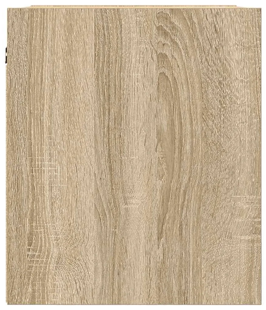 Κομοδίνα Επιτοίχια Sonoma Δρυς 38x34x40 εκ. 861233