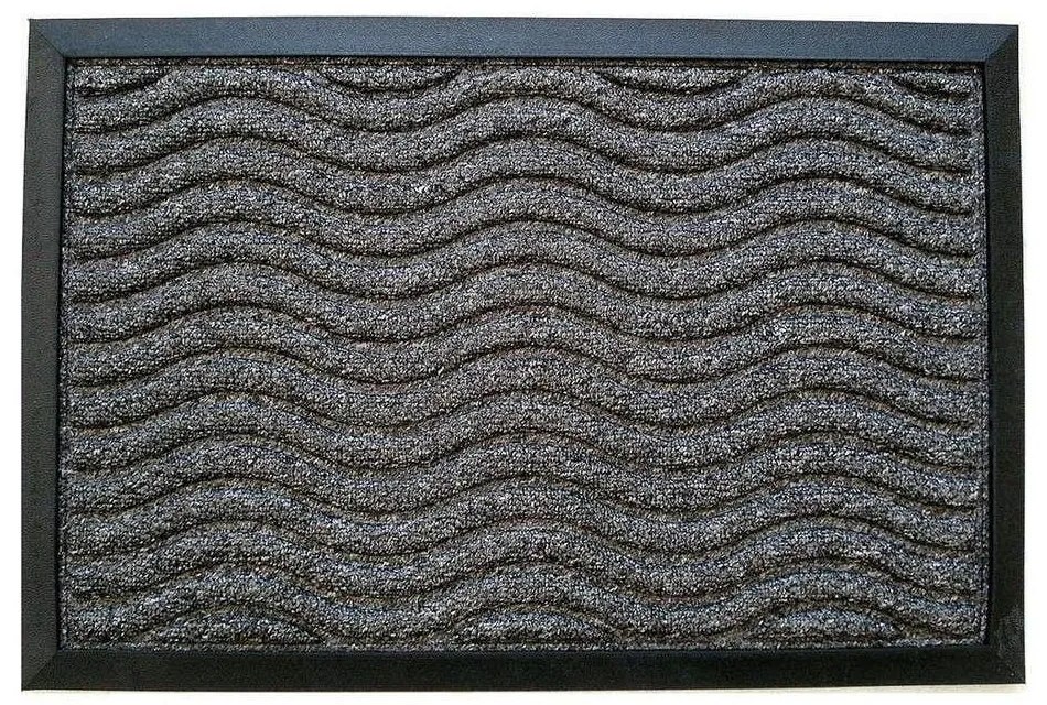 Πατάκι Εισόδου 812240 45x75cm Grey-Black Ankor 45X75