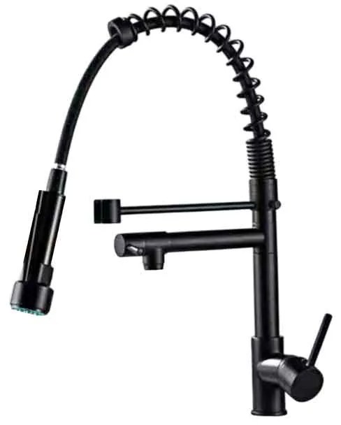 Μπαταρία Κουζίνας Μαύρη - Βρύση Κουζίνας - Kitchen faucet