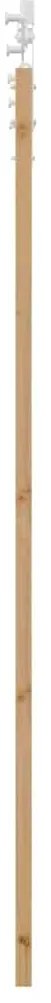 vidaXL Συρόμενη Πόρτα ORKDAL Καφέ 86 x 211 cm Μασίφ ξύλο πεύκου