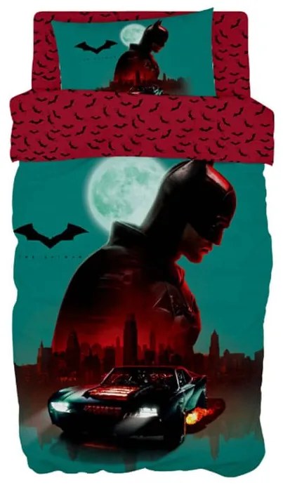 Σετ Παπλωματοθήκη Batman Warner Bros 165x250cm Μονή (165x250cm)