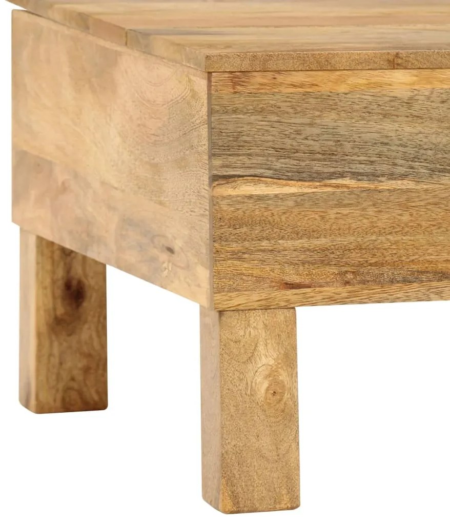 vidaXL Τραπεζάκι Σαλονιού 110 x 55 x 35 εκ. από Μασίφ Ξύλο Μάνγκο
