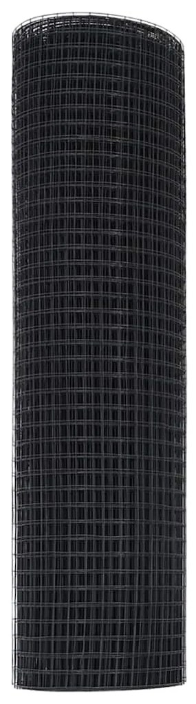 vidaXL Σιδερένιος Φράχτης 0.4x100 μ Γκρι