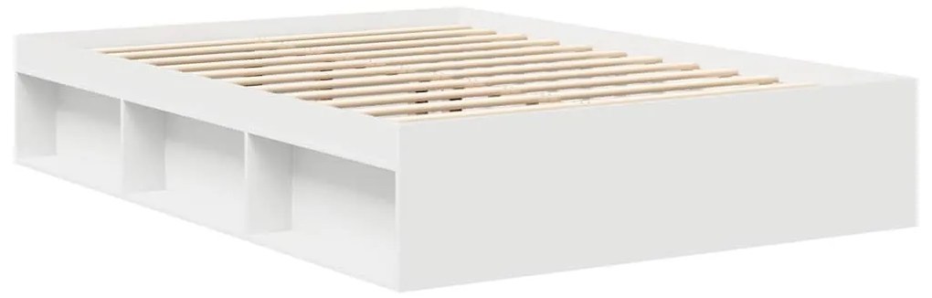 vidaXL Πλαίσιο Κρεβατιού Λευκό 140 x 200 εκ.
