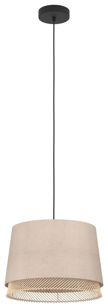 Φωτιστικό Κρεμαστό Eglo 43975 TABLEY Μαύρο Ματ (Black Mat)