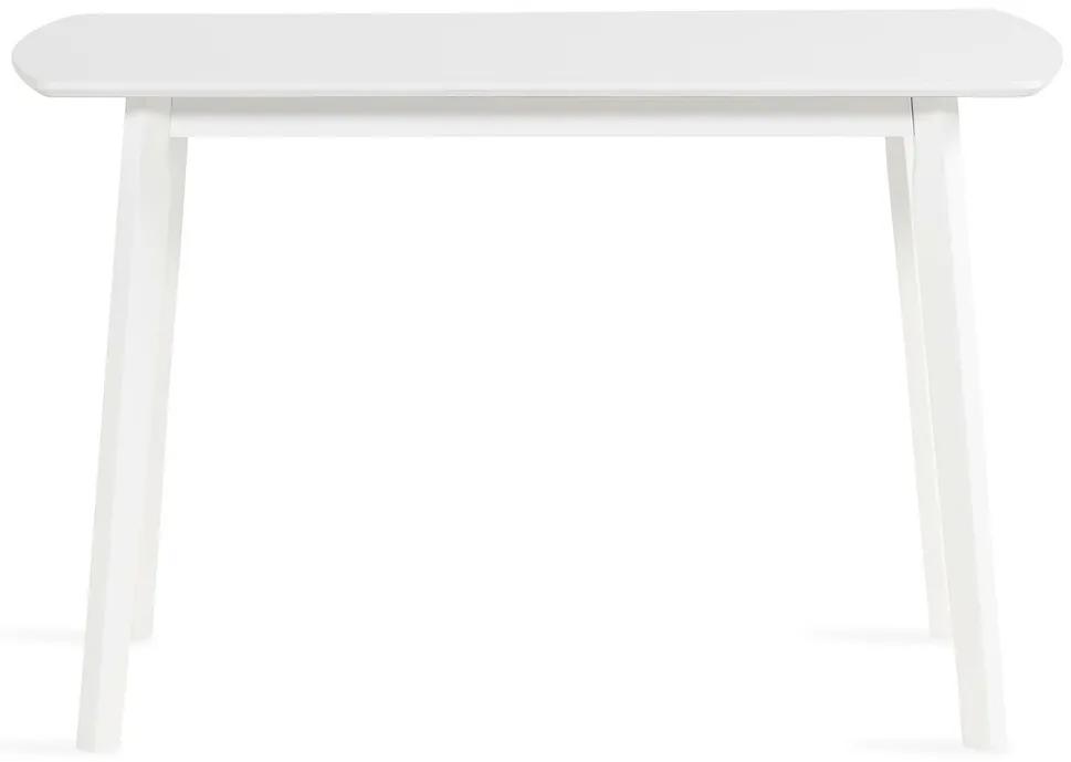 Τραπέζι Springfield 216, Άσπρο, 75x75x120cm, Ινοσανίδες μέσης πυκνότητας, Ξύλο | Epipla1.gr